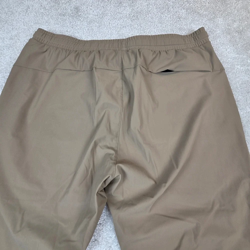 UNRL In-Flex Jogger III Mens L Tall Khaki Performance Pants Active Stretch